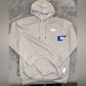NBA Light Gray Men's Pullover Hoodie